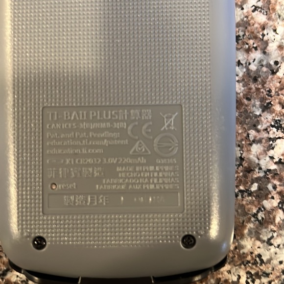 Texas Instruments BAII Plus Calculator - Picture 2 of 2